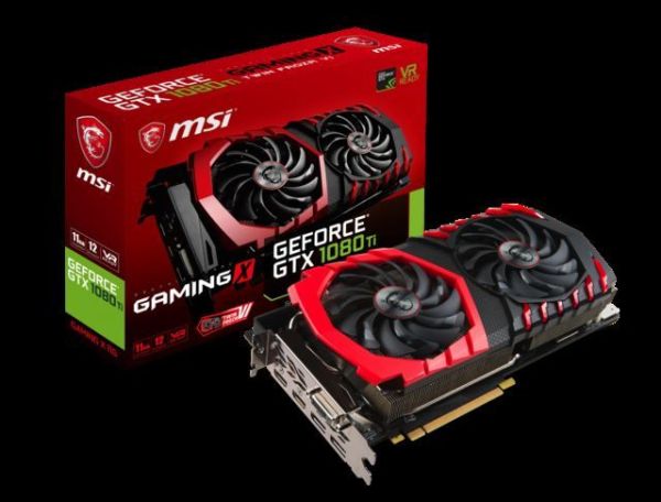 GTX1080TIGAMINGX11 GTX1080TI 11GB 352B GDDR5X DVI/HDMI/DP Nvidia Gaming Ekran Kartı