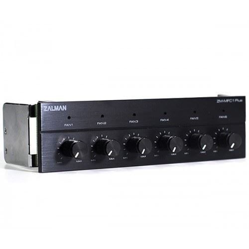 ZM-MFC1-PLUS Ön Panel 5.25 Yuva Analog Siya h Fan Kontrolcü