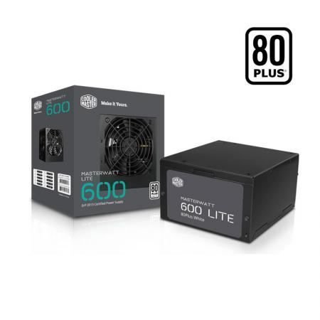 MPX-6001-ACABW-EU MasterWatt 600W 80+ Aktif PFC 120mm Fanlı PSU