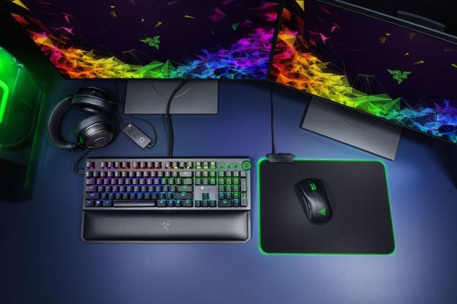 RZ03-02621600-R3L1 BlackWidow Elite,Mekanik,RGB,Türkçe,Siyah Oyuncu Klavye-Greenswitch