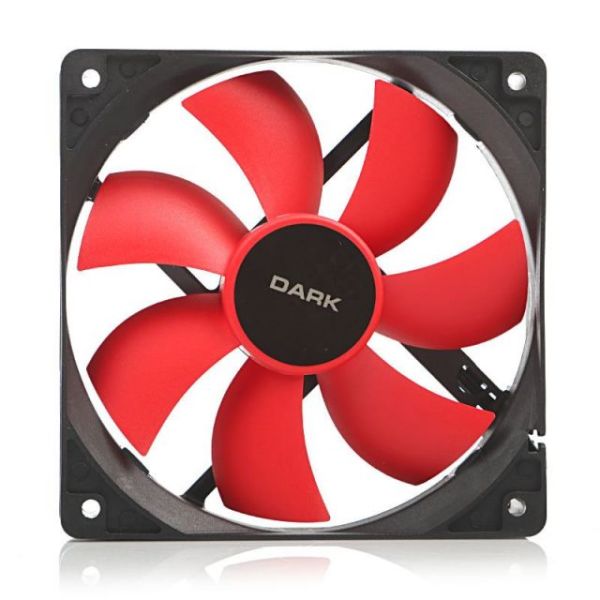 DKCCF123R 120mm Kırmızı Kanatlı Kasa Fanı