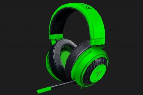 RZ04-02050600-R3M1 Kraken Pro V2,Yeşil Analog Oval Kulak Üstü Gaming Kulaklık