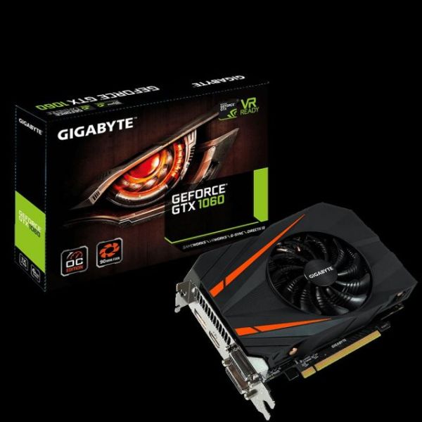 GV-N1060IXOC-6GD GTX1060 6GB 192b GDDR5 HDMI/DVID/DP Nvidia Ekran Kartı