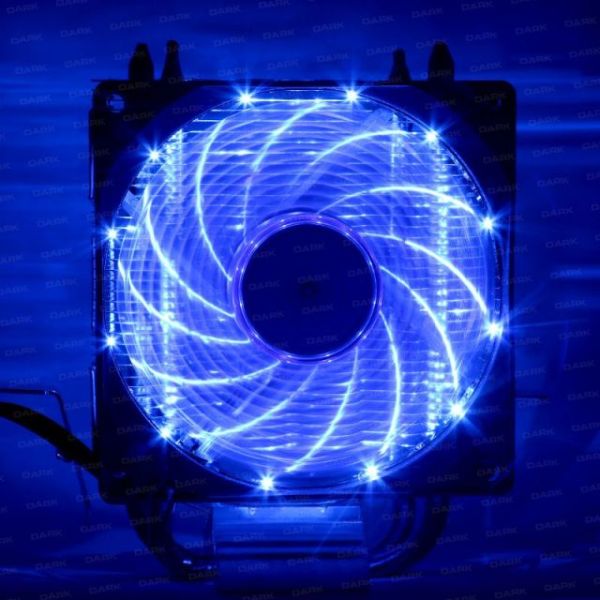 DKCCX94BL Freezer X94BL 2 X 92mm 4pin PWM Mavi Led Fanlı AMD/INTEL İşlemci Soğ.