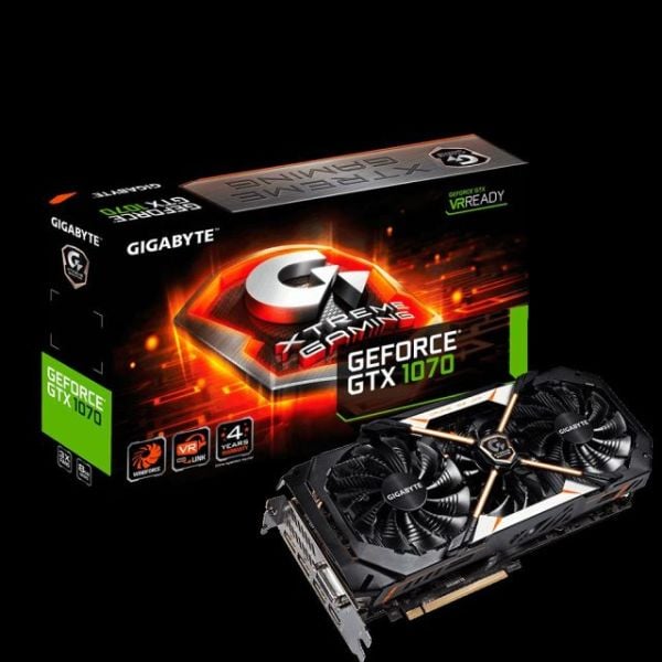 GV-N1070XTREME-8GD VGA GeForce GTX 1070 Xtreme Gaming  8GD