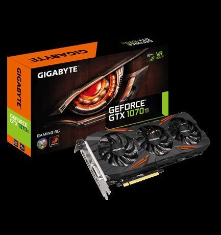 GV-N107TGAMING-8GD GTX1070TI 8GB 256B GDDR5 DVID/HDMI/DP Nvidia Gaming Ekran Kartı