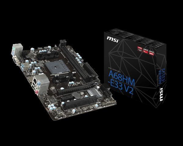 A68HM-E33-V2 AMD A68 FM2 DDR3 2133MHz HDMI/VGA Anakart