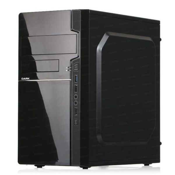 DKCHKM1P250 250W Powerlı Penceresiz Micro Tower Siyah Kasa