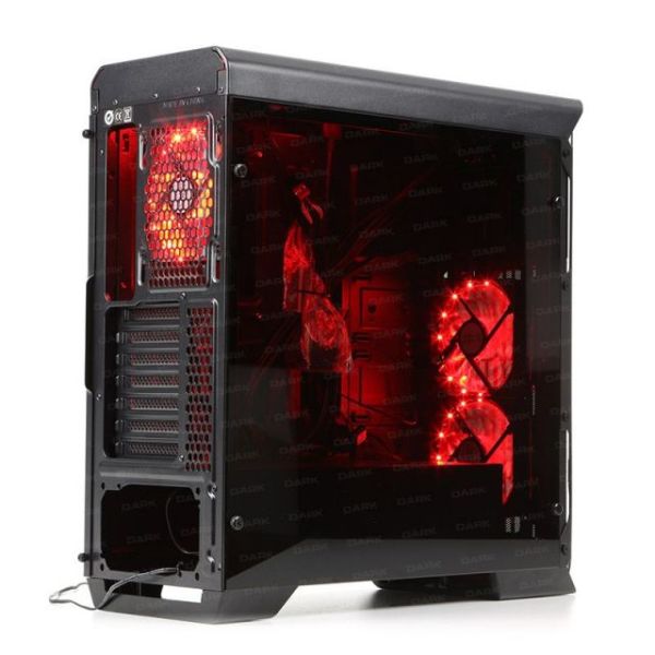 DKCHN10ADV750GD 750W Powerlı Pencereli Midi Tower Siyah Kasa