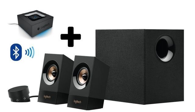 210097398 Z533 60W Rms 2+1 Siyah Hoparlör + Bt Adaptör