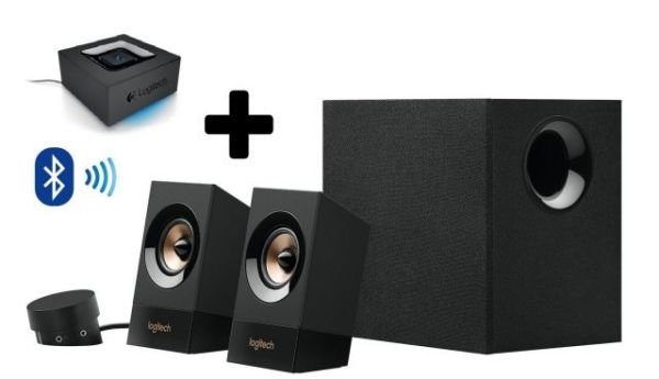 210097398 Z533 60W Rms 2+1 Siyah Hoparlör + Bt Adaptör