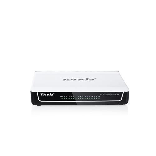 S16 16 Port,10/100Mbps Masaüstü Switch,Beyaz/Siyah