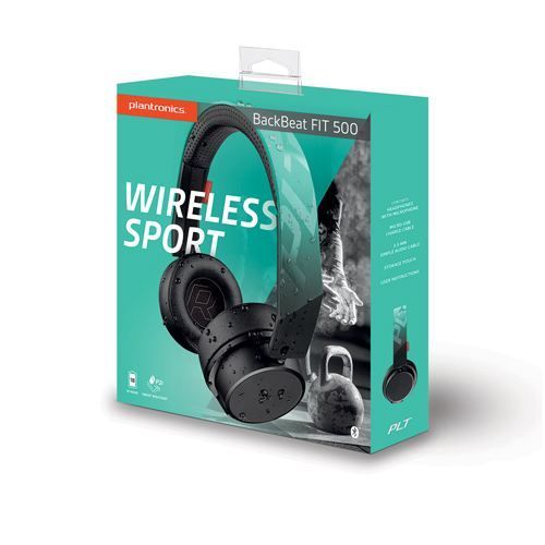 210701-99 BackBeat FIT 500 Ter Geçirmez Kablosuz+Kablolu Spor Kulaklık-Teal