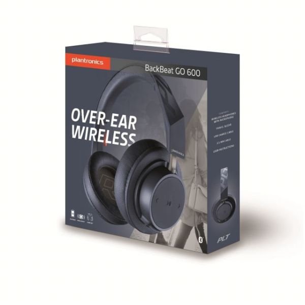 211139-99 BackBeat 600 Kablosuz + Kablolu Kulaklık LACİVERT (Çift Telefon Desteği)