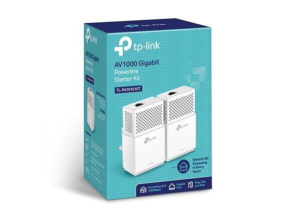 TL-PA7010KIT Av1000 Gigabit Powerline Starter Kit