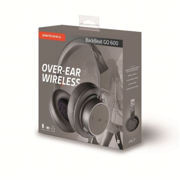 211393-99 BackBeat Go 600 Kablosuz + Kablolu Gri Kulak Üstü Kulaklık
