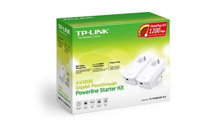 TL-PA8010PKIT Av1300 Gigabit Passthrough Powerline Başlangıç Kiti