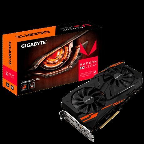 GV-RXVEGA56-GAM-8 RX VEGA 56 8GB 2048B HDMI/DP AMD Gaming Ekran Kartı