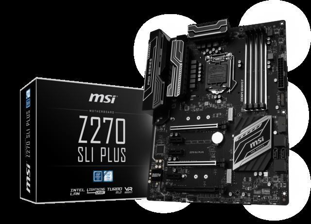 MSI270SLIPUS Intel Z270 1151 DDR4 3800MHz HDMI/DVI Anakart