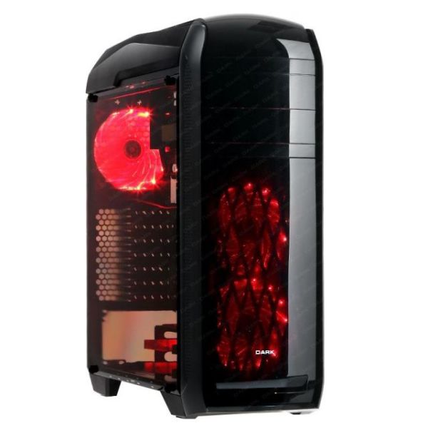DKCHSHADOW700 700W Powerlı Pencereli Midi Tower Siyah Kasa