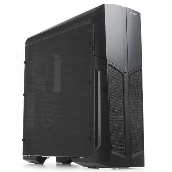 DKCHSPARTAN700 700W Powerlı Pencereli Midi Tower Siyah Kasa
