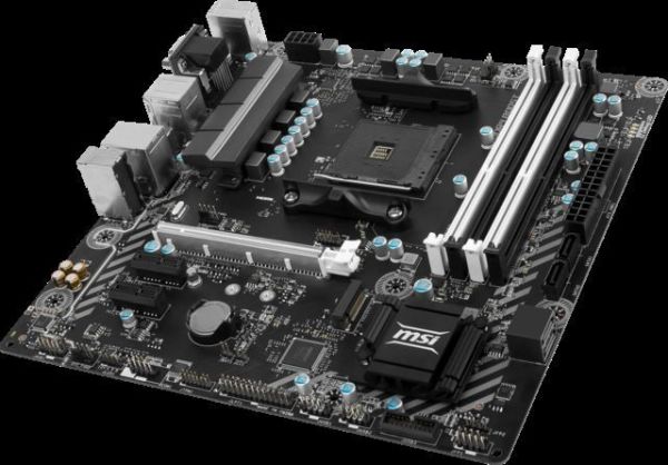 MSIB350MBAZOOKA AMD B350 AM4 DDR4 3200MHz HDMI/DVI Gaming Anakart