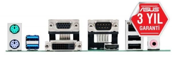 H110M-C2-CSM Intel H110 LGA1151 DDR4 2133 HDMI DVI VGA M2 USB3.1 COM LPT PCI mATX Ücr