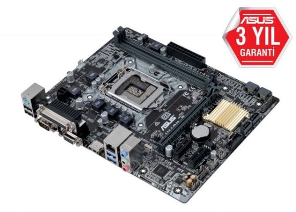 H110M-D Intel H110 1151 DDR4 2133MHz VGA/HDMI Anakart