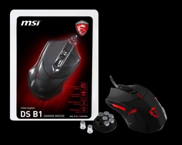 MSIDSB1GAMINGMOUSE INTERCEPTOR DS B1 GAMING MOUSE