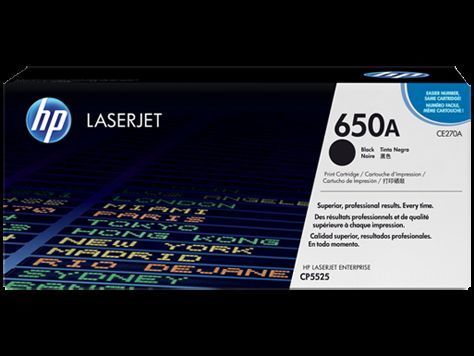 CE270A No 650A Siyah 13500 Sayfa Lazer Toner