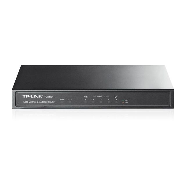 TL-R470T-PLUS 5Port Routerload Balance Multi-WAN Router