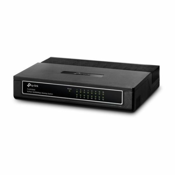 TL-SF1016D 16 Port 10/100Mbps %70 Güç Tasarrufu Tak Kullan Switch