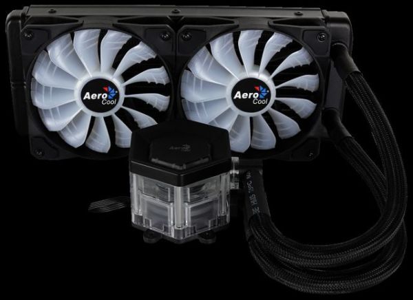 AE-CC-P7L240 P7-L240 240MM  2X12 CM RGB LEDLİ SIVI SOGUTMA