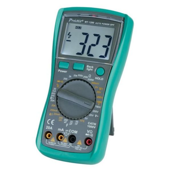 MT-1280 3 1/2 LCD Ekran Dijital Multimetre