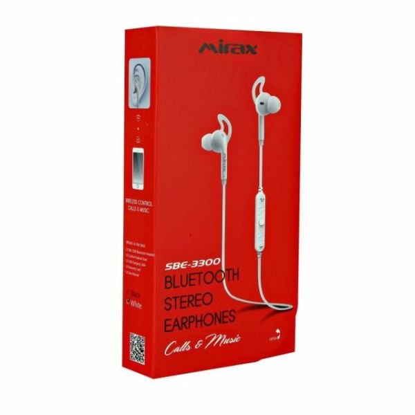 SBE-3300 Bluetooth Stereo Apple-Android Beyaz Kulaklık