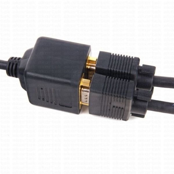 DK-HD-ADVIX2VGA DVI - 2xVGA Dönüştürücü ve Çoklayıcı Adaptör