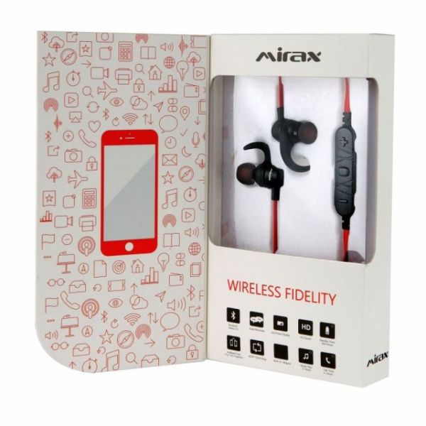 SBE-5500-KIRMIZI Bluetooth Stereo Kırmızı Kulaklık