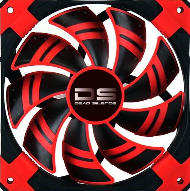 AE-CFDS120RD Dead Silence  12cm Kırmızı Led Fan