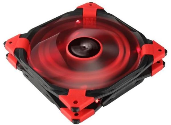 AE-CFDS120RD Dead Silence  12cm Kırmızı Led Fan