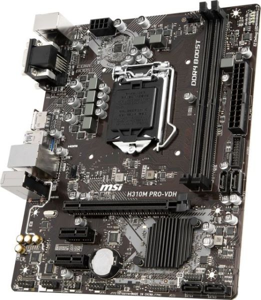 H310M-PRO-VDH Intel H310 1151 DDR4 2666MHz VGA/DVI/HDMI Anakart