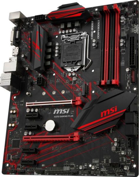 H370-GAMING-PLUS Intel H370 1151 DDR4 2666MHz DVI/DP Gaming Anakart