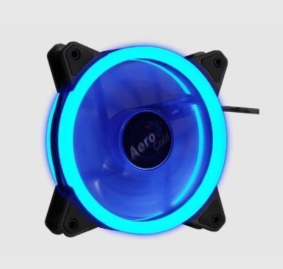 AE-CFRVBL 12 CM REV DUAL RİNG MAVİ LEDLİ FAN