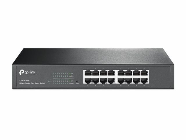 TL-SG1016DE 16 Port 10/100/1000Mbps %40 Güç Tasarrufu Smart Switch