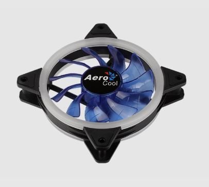 AE-CFRVBL 12 CM REV DUAL RİNG MAVİ LEDLİ FAN