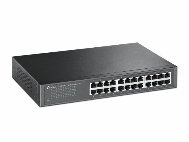 TL-SG1024D 24 Port 10/100/1000Mbps Masaüstü Raf Tipi Metal Kasa Switch