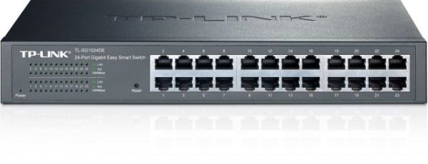 TL-SG1024DE 24 Port 10/100/1000Mbps %40 Güç Tasarrufu Easy Smart Switch