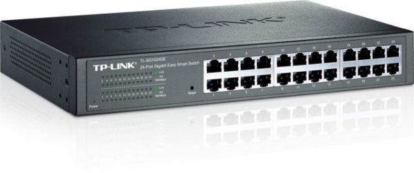 TL-SG1024DE 24 Port 10/100/1000Mbps %40 Güç Tasarrufu Easy Smart Switch