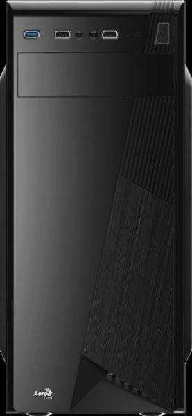 AE-CS1101-400 400W Powerlı Penceresiz Midi Tower Siyah Kasa