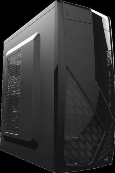 AE-CS1102-500 500W Powerlı Penceresiz Midi Tower Siyah Kasa