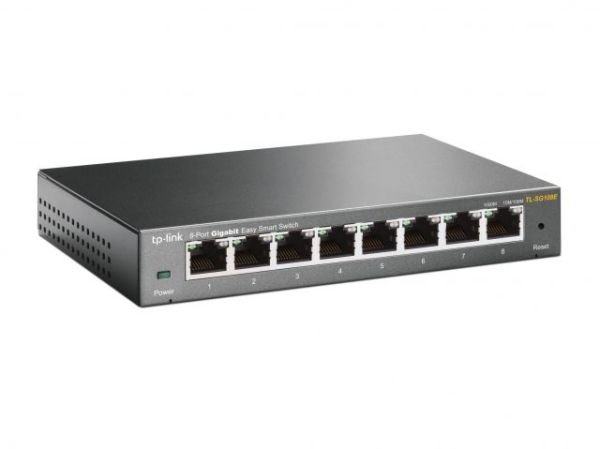 TL-SG108E 8 Port 10/100/1000Mbps Smart Pure Switch